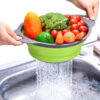 Essoreuse à Salade Pliable - Essoreuse à Salade